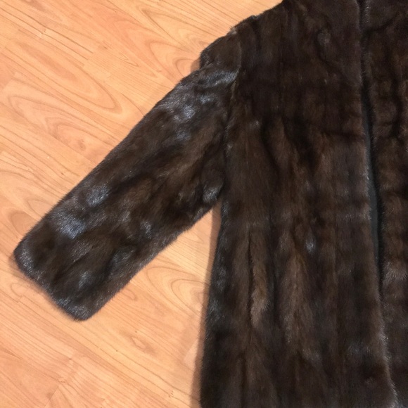 Gorgeous Russian real fur mink jacket like new M - Picture 2 of 11